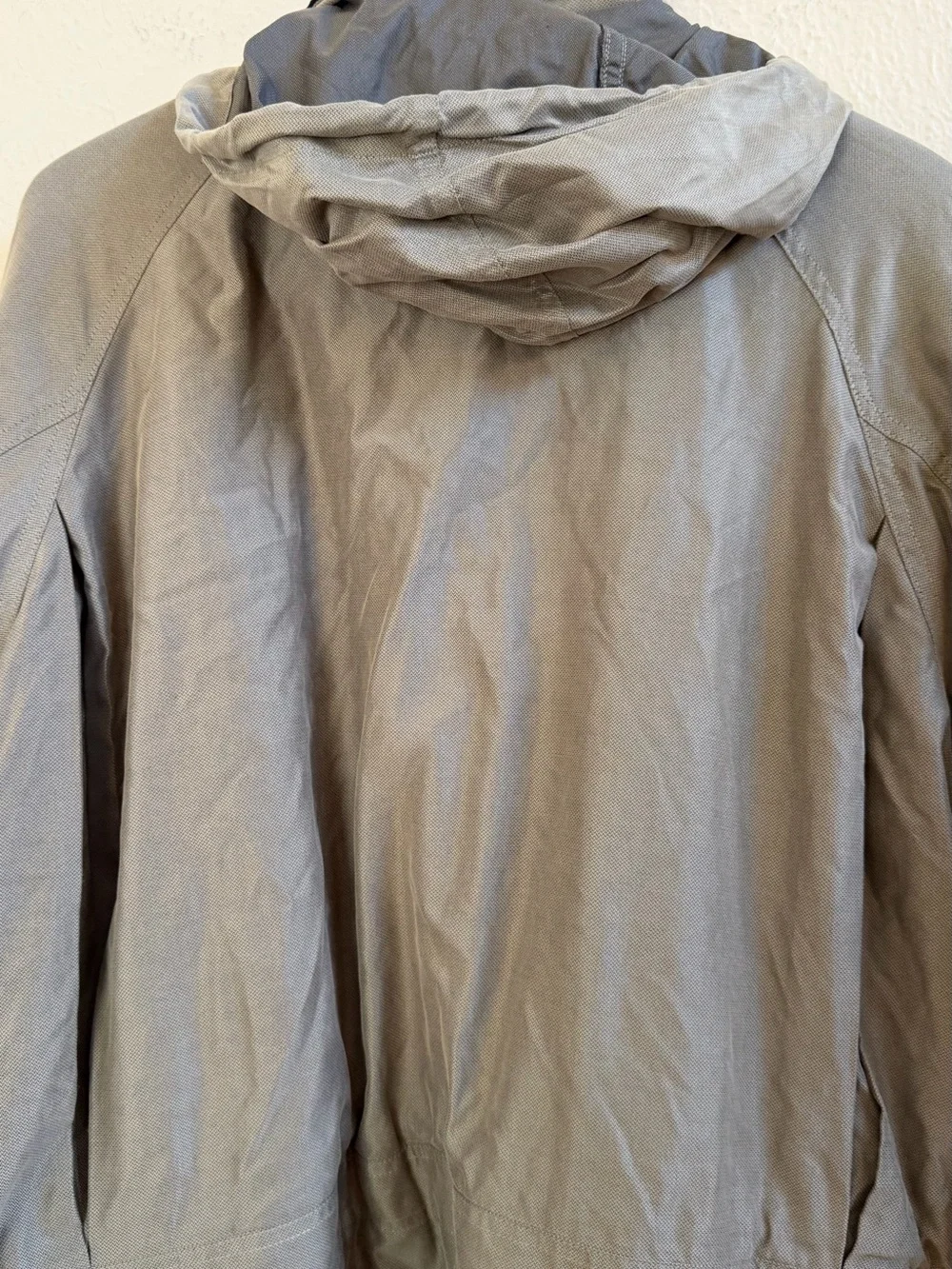 Greg Norman greenish hood field jacket